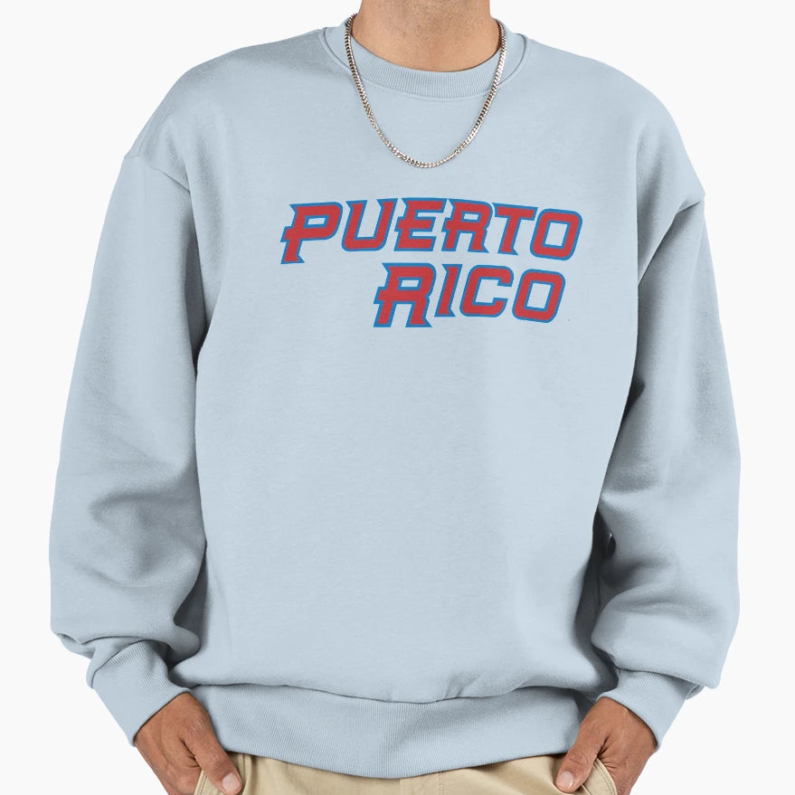 Puerto Rico Baseball Sweatshirt - Graphic Print Men Women - T-Shirt, Sweatshirt, Hoodie