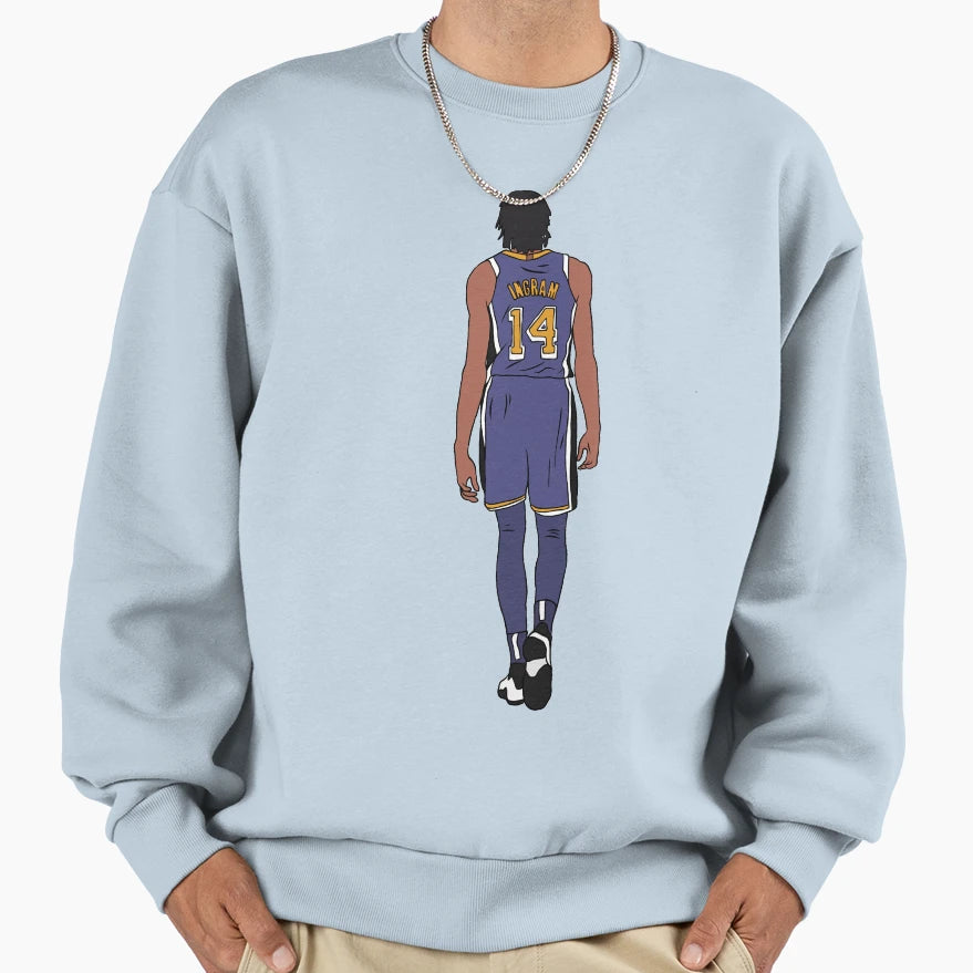 Brandon Ingram Back To Sweatshirt - Streetwear Style for Adults - T-Shirt, Sweatshirt, Hoodie
