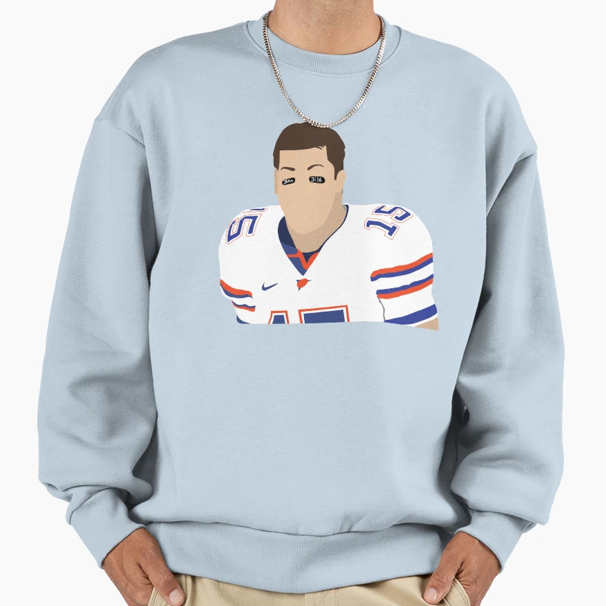 Tim Tebow John 3 16 Sweatshirt - Minimalist Print Unisex - T-Shirt, Sweatshirt, Hoodie