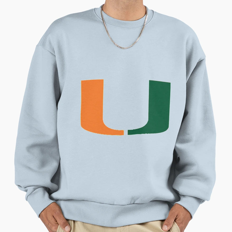 University Miami Sweatshirt - Casual Everyday Wear for Adults - T-Shirt, Sweatshirt, Hoodie