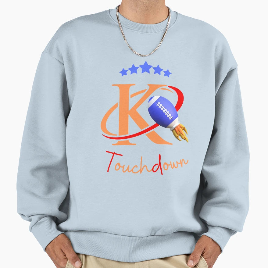 Kc Touchdown Sweatshirt - Unique Graphic for Adults - T-Shirt, Sweatshirt, Hoodie