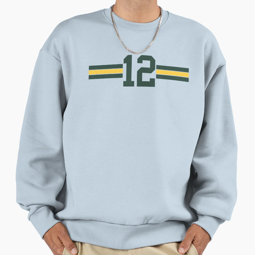 Green Bay 12 Sweatshirt - Unique Graphic Men Women - T-Shirt, Sweatshirt, Hoodie