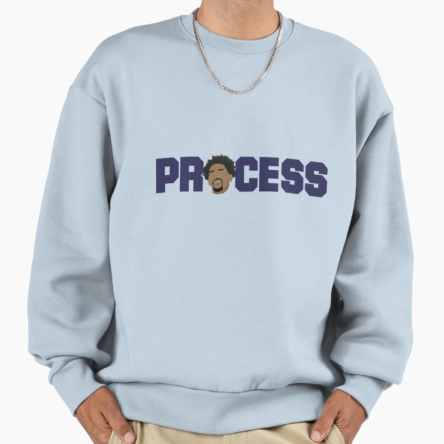 Joel Embiid Process Sweatshirt - Minimalist Print Unisex - T-Shirt, Sweatshirt, Hoodie