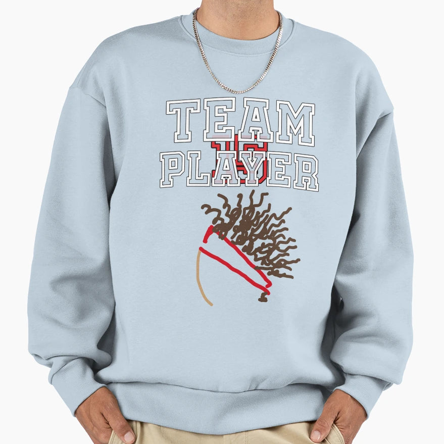 PM Team Player Sweatshirt - Custom Art Print for Adults - T-Shirt, Sweatshirt, Hoodie