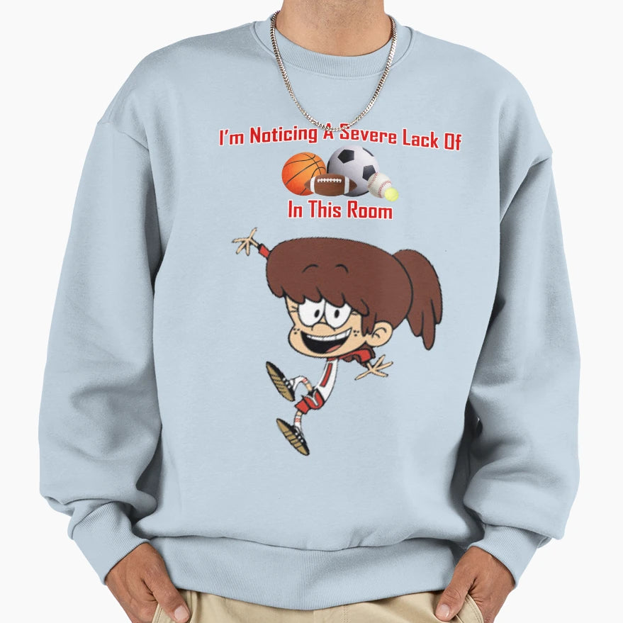 Loud House Lynn Loud Sweatshirt - Trendy Graphic for Adults - T-Shirt, Sweatshirt, Hoodie