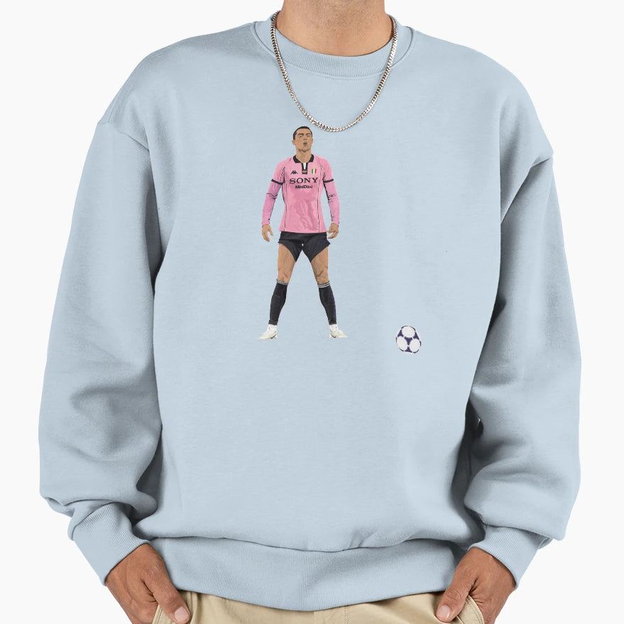Cristiano Ronaldo Sweatshirt - Aesthetic Graphic Unisex - T-Shirt, Sweatshirt, Hoodie