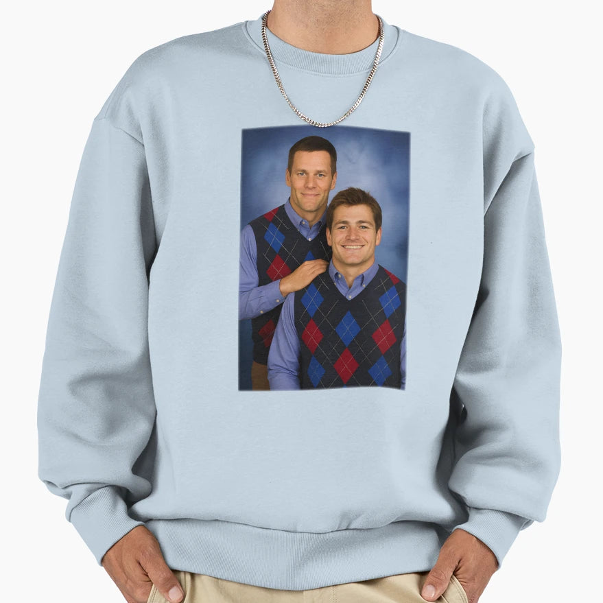 Drake Maye Tom Step Brothers New Sweatshirt - Unique Graphic for Adults - T-Shirt, Sweatshirt, Hoodie