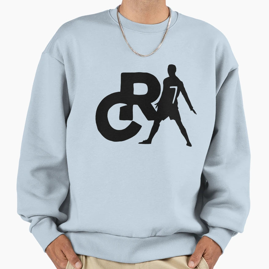 Cr7 Celebration Black Sweatshirt - Graphic Print Men Women - T-Shirt, Sweatshirt, Hoodie