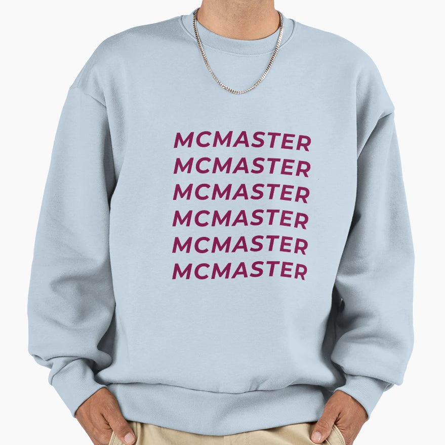 Mcmaster Word Sweatshirt - Casual Everyday Wear for Adults - T-Shirt, Sweatshirt, Hoodie