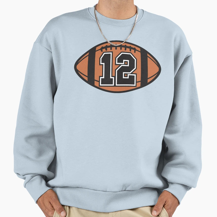 Football 012 Sweatshirt - Aesthetic Graphic for Adults - T-Shirt, Sweatshirt, Hoodie