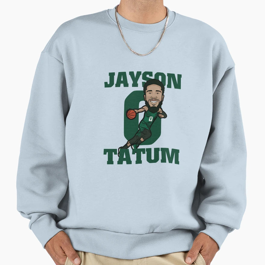Jayson Tatum Basketball Funny Sweatshirt - Streetwear Style for Adults - T-Shirt, Sweatshirt, Hoodie
