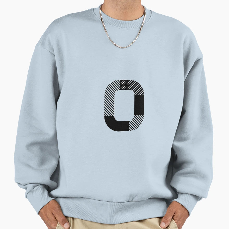 O Letter Sweatshirt - Custom Art Print for Adults - T-Shirt, Sweatshirt, Hoodie