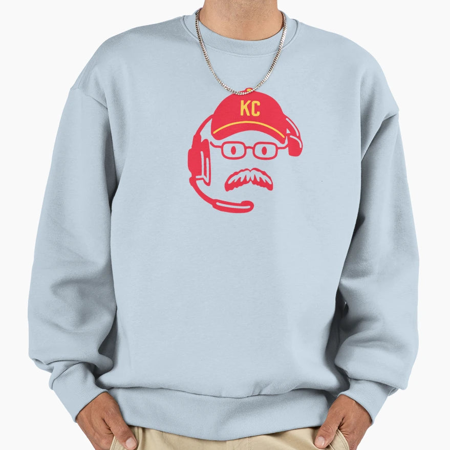 Kansas City Chiefs Andy Reid Sweatshirt - Fun Novelty Design Men Women - T-Shirt, Sweatshirt, Hoodie