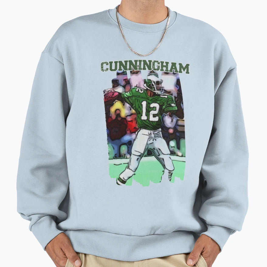 Randall Cunningham Fan Art Sweatshirt - Minimalist Print for Adults - T-Shirt, Sweatshirt, Hoodie
