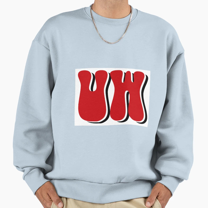 Uw University Wisconsin Sweatshirt - Aesthetic Graphic for Adults - T-Shirt, Sweatshirt, Hoodie