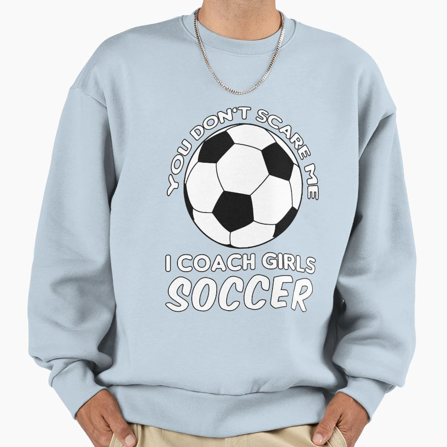 Soccer Coach Sweatshirt - Minimalist Print Men Women - T-Shirt, Sweatshirt, Hoodie