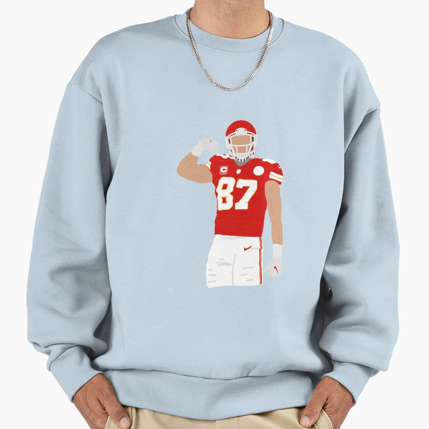 TK Sweatshirt - Minimalist Print for Adults - T-Shirt, Sweatshirt, Hoodie