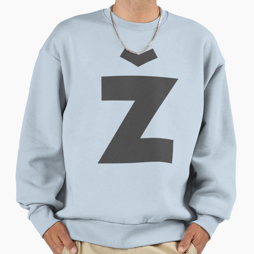 I Eks Big Darkgray Sharp Z Sweatshirt - Aesthetic Graphic Men Women - T-Shirt, Sweatshirt, Hoodie