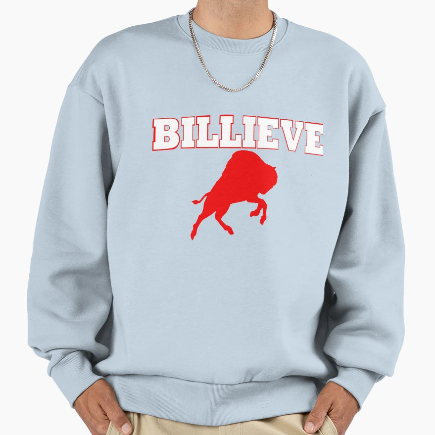 Billieve Sweatshirt - Aesthetic Graphic for Adults - T-Shirt, Sweatshirt, Hoodie