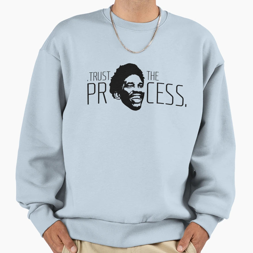Trust Process Sweatshirt - Minimalist Print for Adults - T-Shirt, Sweatshirt, Hoodie