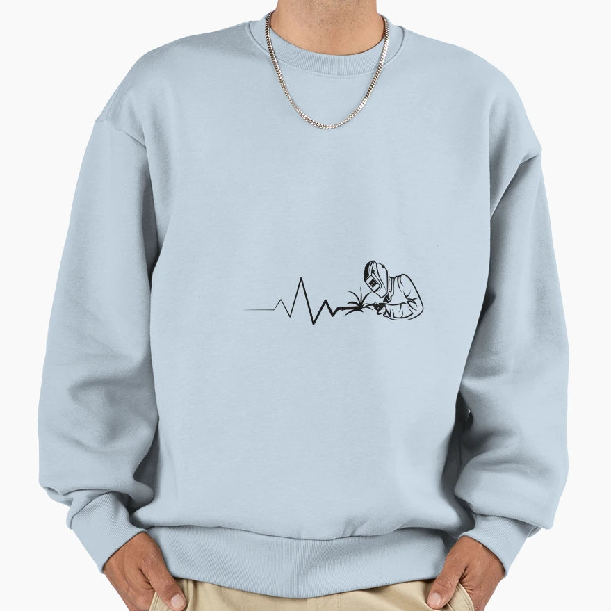 Welder Sweatshirt - Minimalist Print for Adults - T-Shirt, Sweatshirt, Hoodie