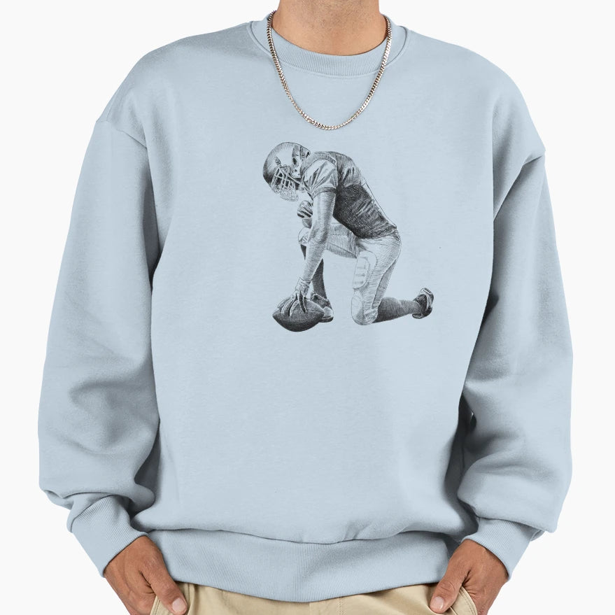 American Football Sweatshirt - Graphic Print Men Women - T-Shirt, Sweatshirt, Hoodie