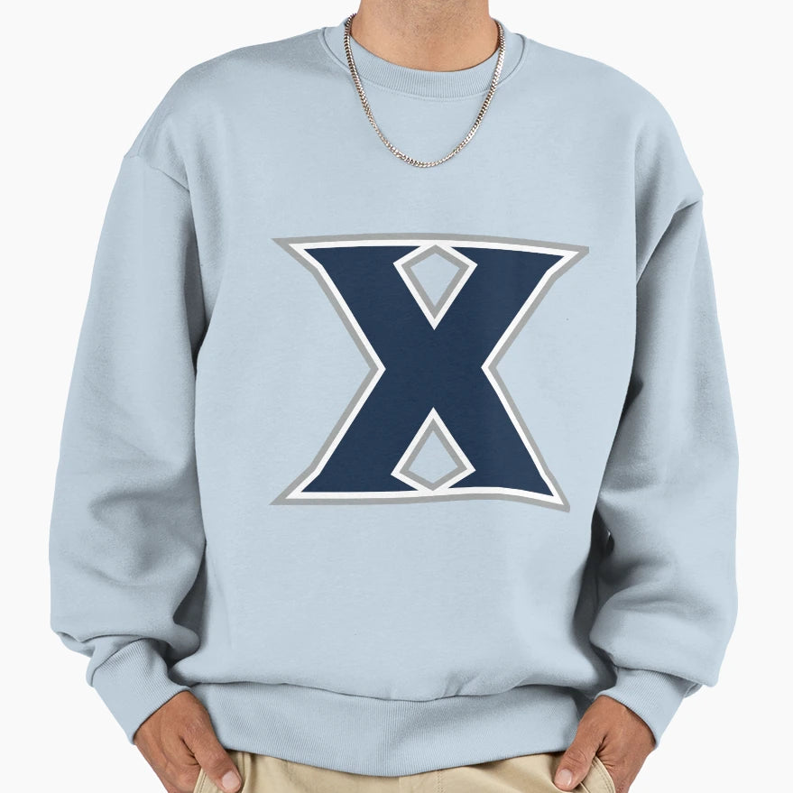 Basic Xavier University X Sweatshirt - Trendy Graphic for Adults - T-Shirt, Sweatshirt, Hoodie