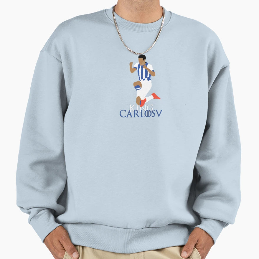 Carlos Candle Sweatshirt - Minimalist Print Men Women - T-Shirt, Sweatshirt, Hoodie