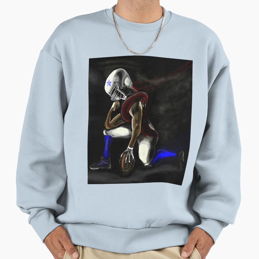Thinker Sweatshirt - Custom Art Print Men Women - T-Shirt, Sweatshirt, Hoodie