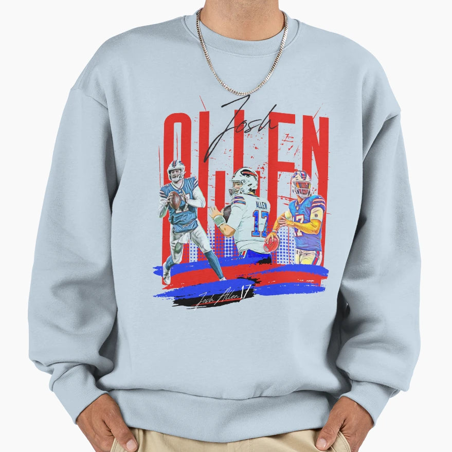 JA Quarterback Art Sweatshirt - Casual Everyday Wear Unisex - T-Shirt, Sweatshirt, Hoodie