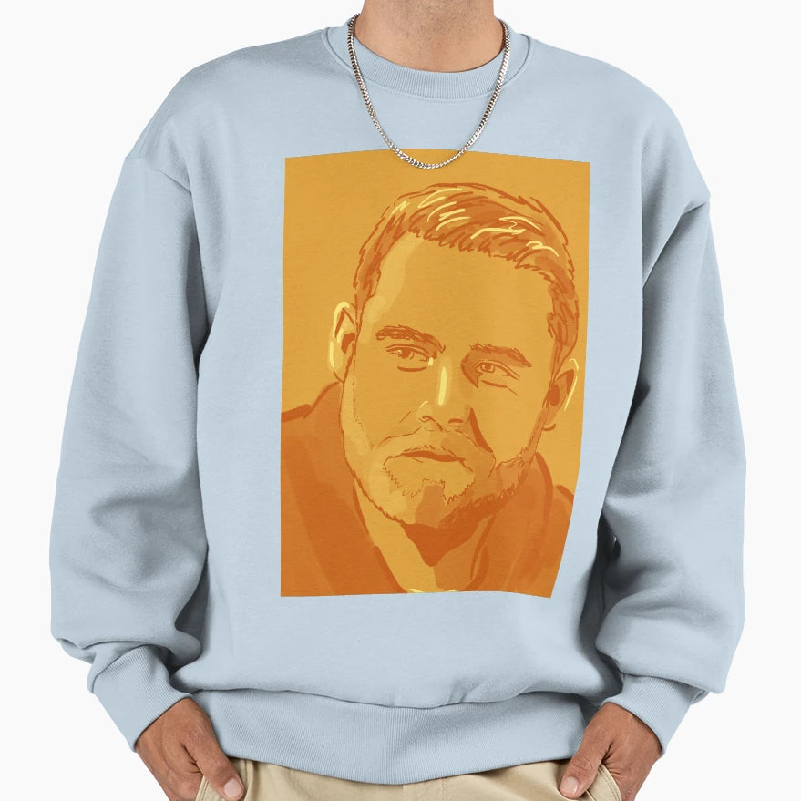 Aaron Dingle Orange Sweatshirt - Aesthetic Graphic Unisex - T-Shirt, Sweatshirt, Hoodie
