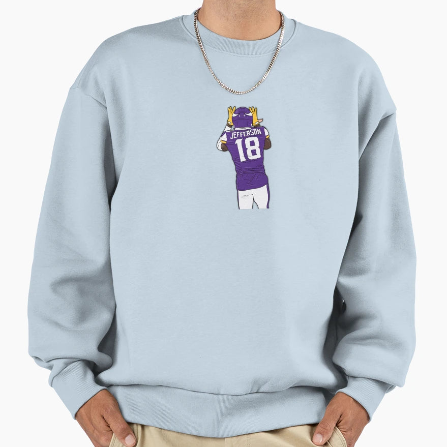 JJ Griddy Sweatshirt - Aesthetic Graphic for Adults - T-Shirt, Sweatshirt, Hoodie