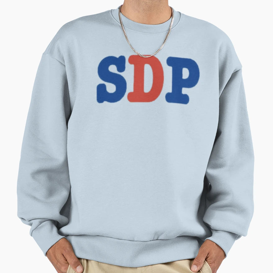 Sdp Social Democratic Party Sweatshirt - Novelty Apparel for Adults - T-Shirt, Sweatshirt, Hoodie