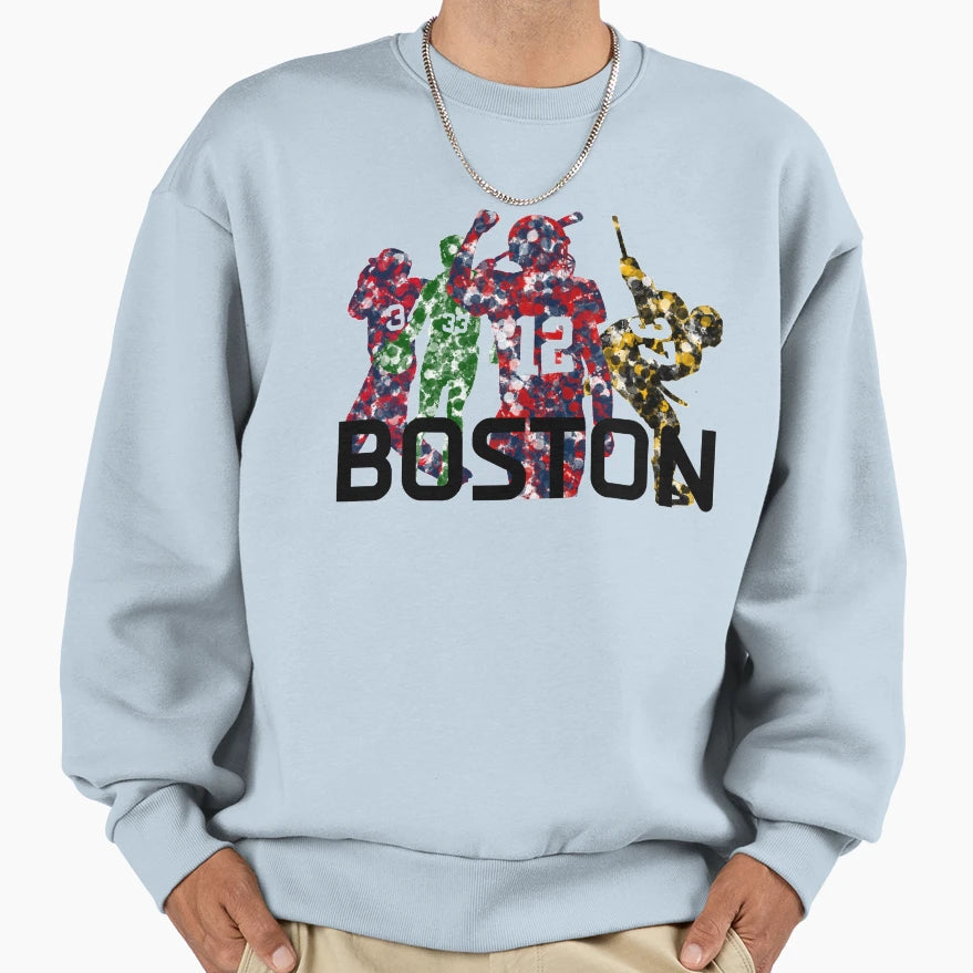 Boston Legends Sweatshirt - Novelty Apparel for Adults - T-Shirt, Sweatshirt, Hoodie