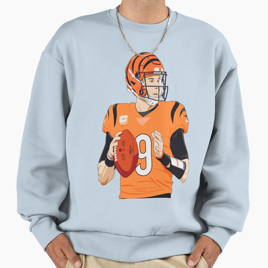 Burrow Bowl Bound Sweatshirt - Trendy Graphic Unisex - T-Shirt, Sweatshirt, Hoodie