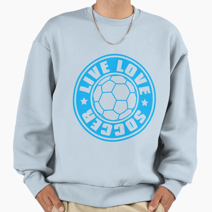 Ll Soccer Sweatshirt - Unique Graphic Men Women - T-Shirt, Sweatshirt, Hoodie