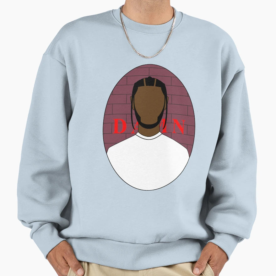 Kendrick From Damn Sweatshirt - Trendy Graphic Men Women - T-Shirt, Sweatshirt, Hoodie
