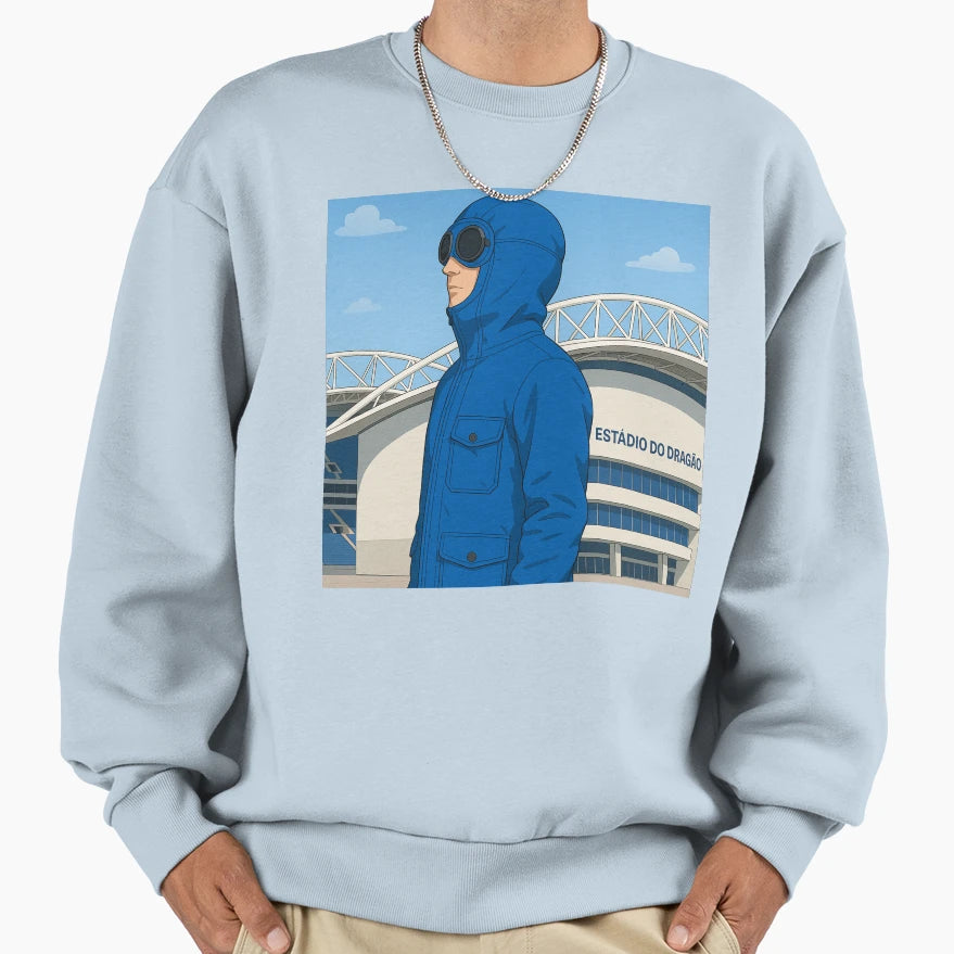 Porto Welcome To Drag O Sweatshirt - Minimalist Print for Adults - T-Shirt, Sweatshirt, Hoodie