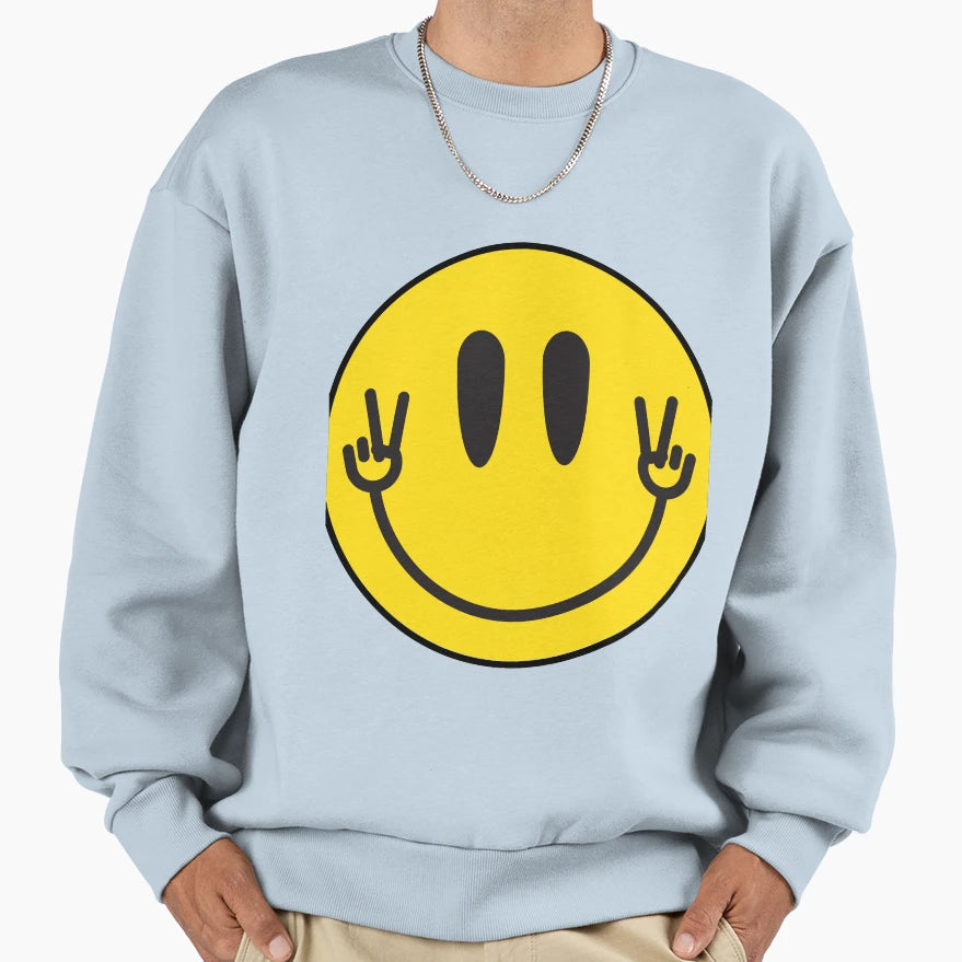 Peace And Love My Friends Sweatshirt - Trendy Graphic Men Women - T-Shirt, Sweatshirt, Hoodie