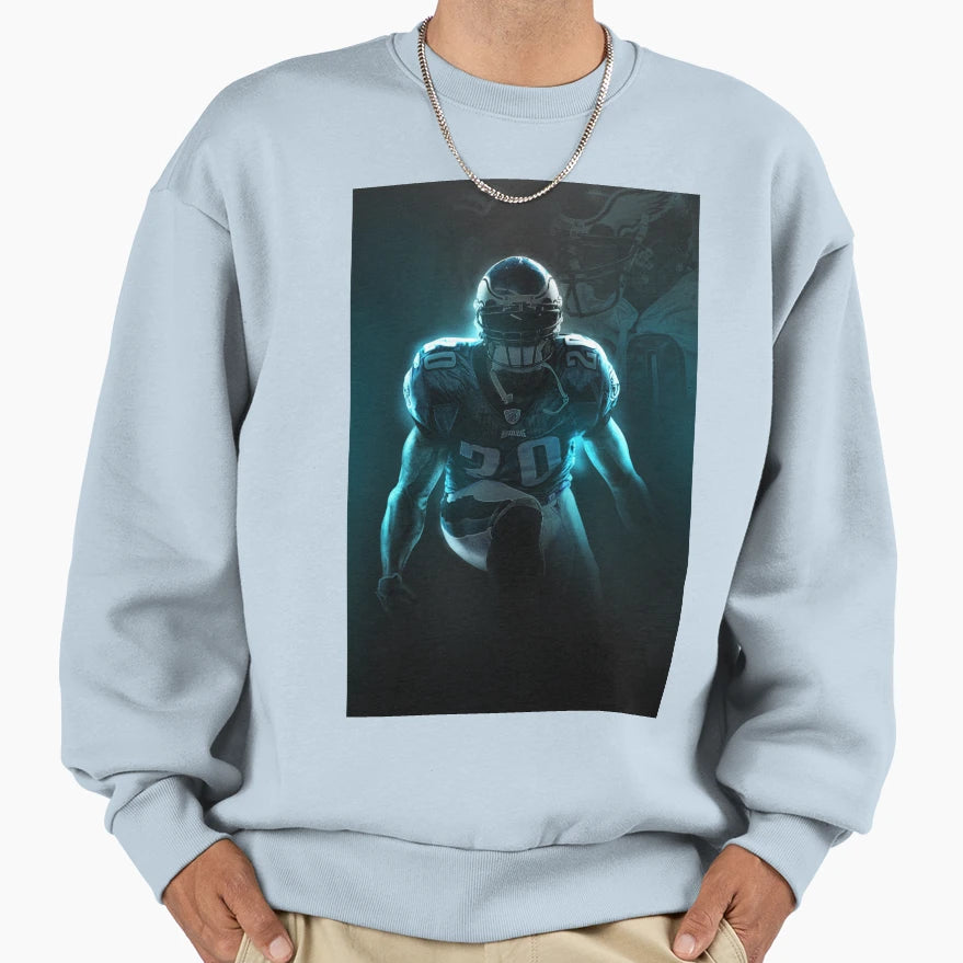 Brian Dawkins Philadelphia Sports Sweatshirt - Minimalist Print for Adults - T-Shirt, Sweatshirt, Hoodie