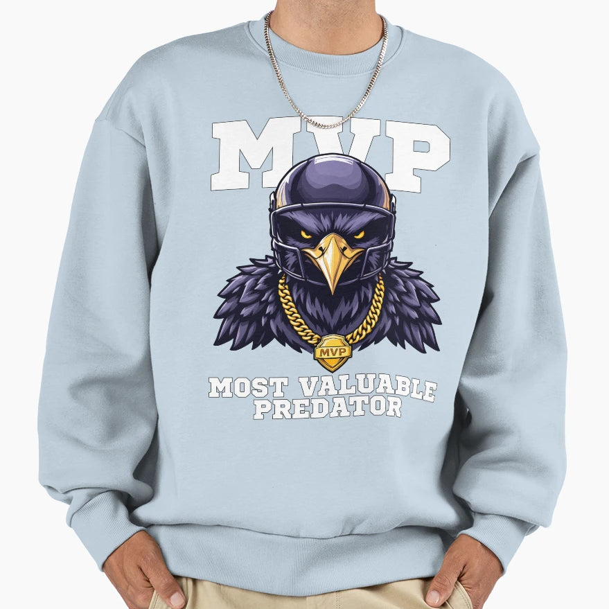 Mvp Most Valuable Predator Sweatshirt - Fun Novelty Design for Adults - T-Shirt, Sweatshirt, Hoodie
