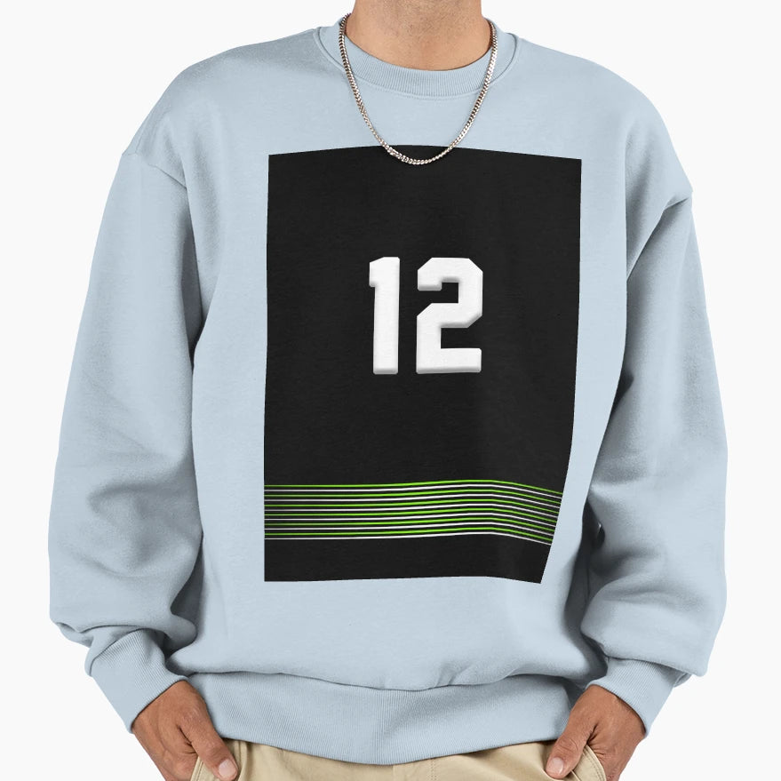 Baseball Neon Jersey Lovers Neon Sweatshirt - Custom Art Print Men Women - T-Shirt, Sweatshirt, Hoodie
