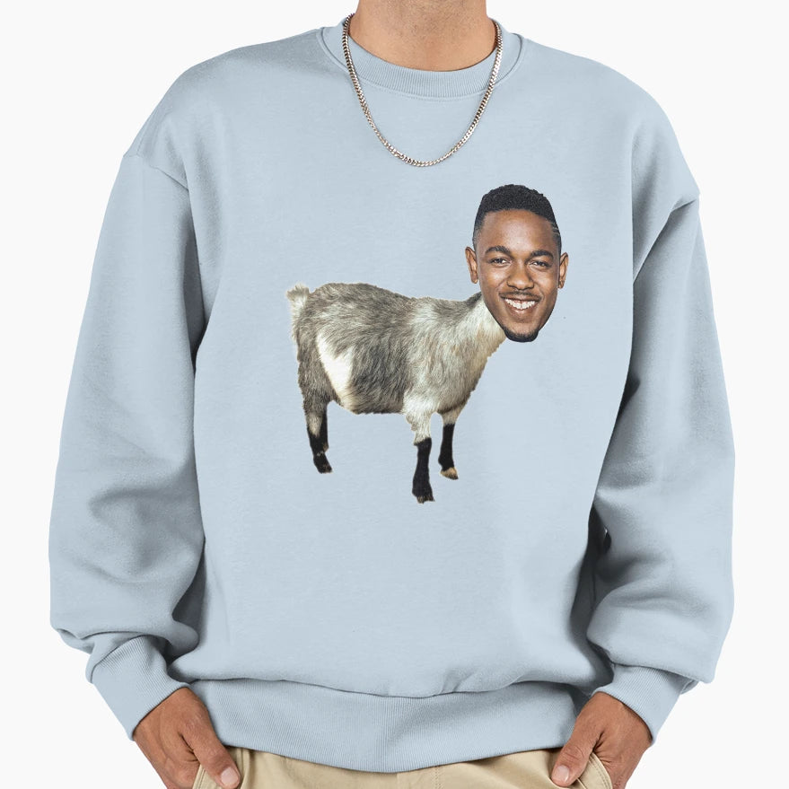 Kendrick Goat Sweatshirt - Trendy Graphic Men Women - T-Shirt, Sweatshirt, Hoodie