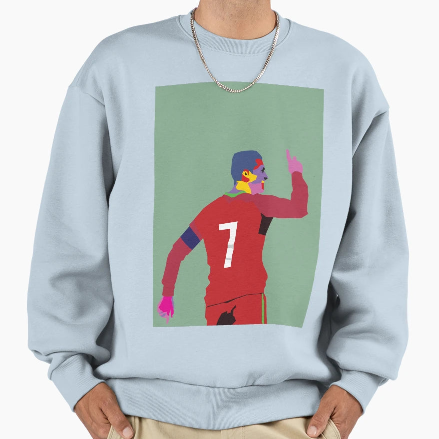 Ronaldo Sweatshirt - Fun Novelty Design Unisex - T-Shirt, Sweatshirt, Hoodie