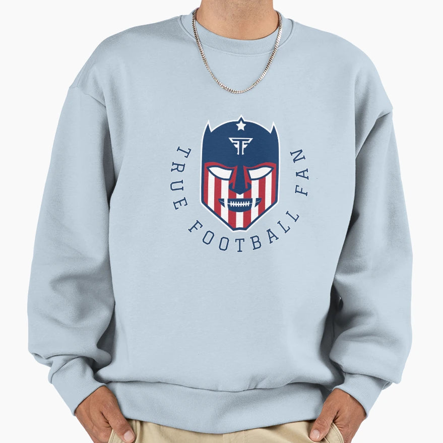 True Football Fan Logosymbol T-Shirt - Novelty Apparel Men Women - T-Shirt, Sweatshirt, Hoodie