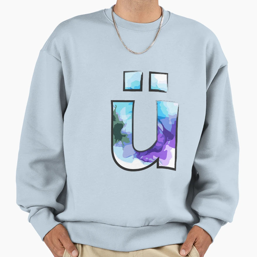 German Alphabet Sweatshirt - Graphic Print Unisex - T-Shirt, Sweatshirt, Hoodie