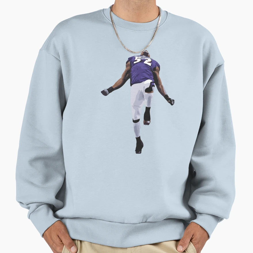 Ray Lewis Shout Sweatshirt - Novelty Apparel Men Women - T-Shirt, Sweatshirt, Hoodie