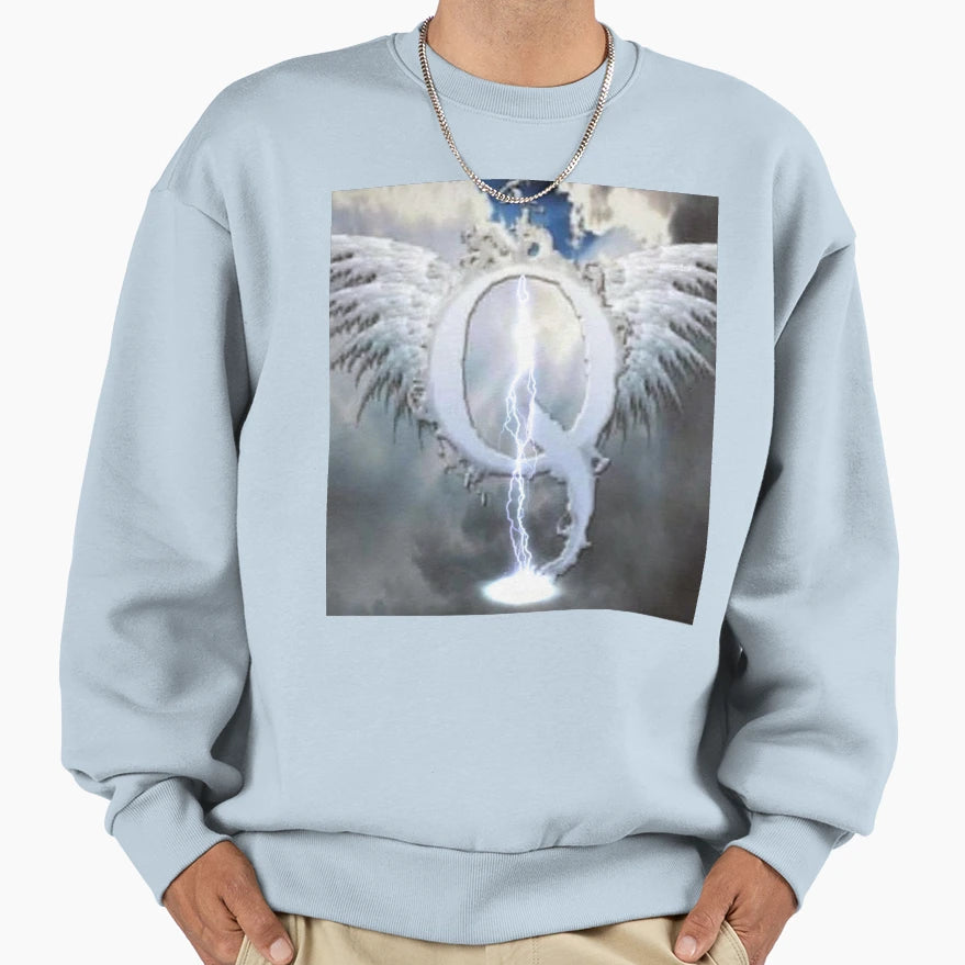 Angel Q Sweatshirt - Trendy Graphic for Adults - T-Shirt, Sweatshirt, Hoodie