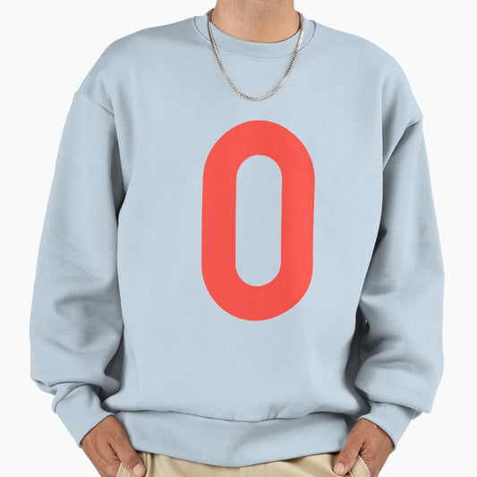 0 Number Zero Sweatshirt - Custom Art Print Men Women - T-Shirt, Sweatshirt, Hoodie