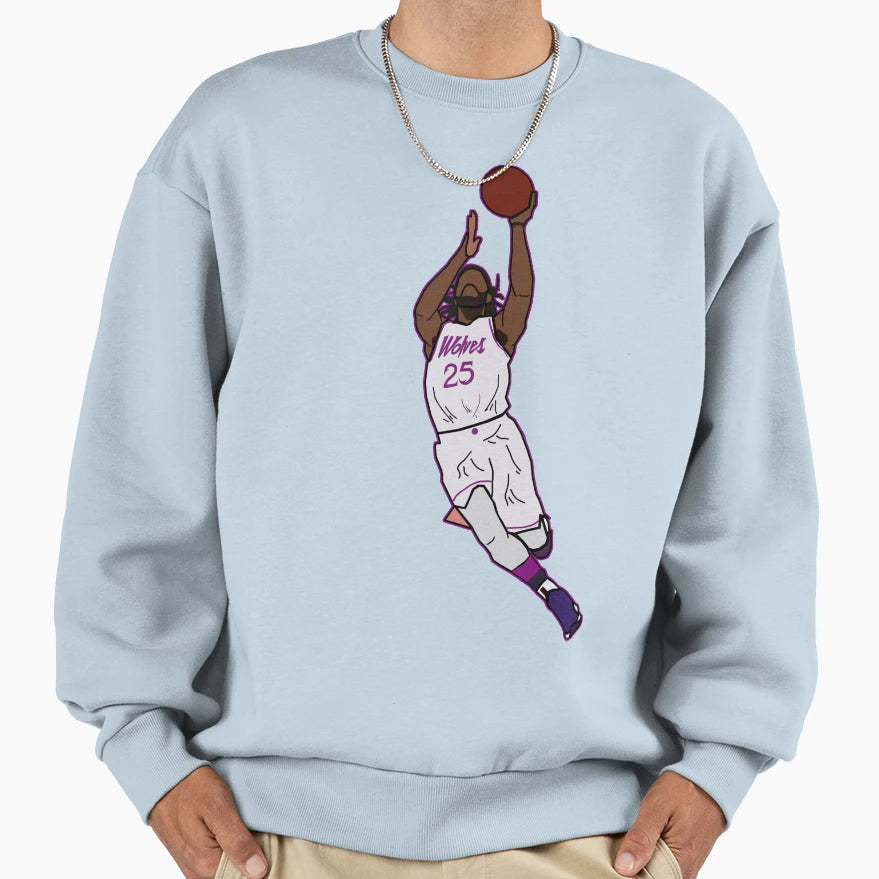 D Rose Prince Jersey Sweatshirt - Streetwear Style for Adults - T-Shirt, Sweatshirt, Hoodie